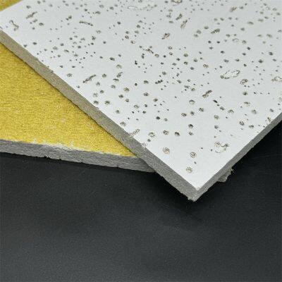 Acoustic Mineral Wool Panel 600x600mm Armstrong Ceiling Tile With 15mm Thickness photo-2