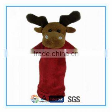 Fabric wine bottles covers with animal head