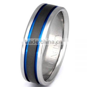 dubai couple wedding rings engagement band from China supplier