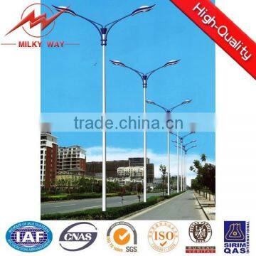 Hot dip galvanized 12 meter light pole manufacture