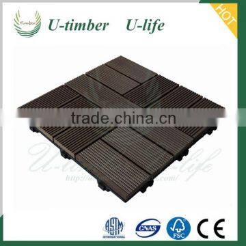 outdoor use wood plastic composite WPC DIY decking