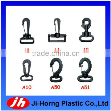 Wholesaler plastic swivel snap hook belt clip for bag