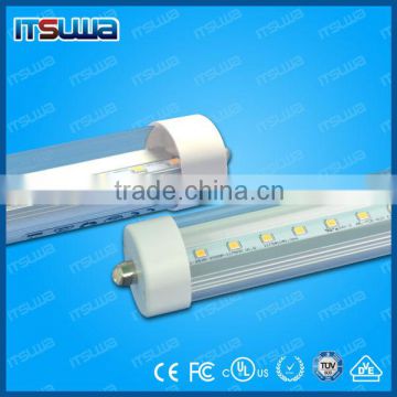 8ft Fa8 Single Pin /one Pin Led Tube Light replace T12 Led Fluorescent Tube 44W 277V USA Canada Mexico double row