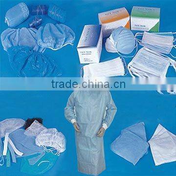 nonwoven face mask