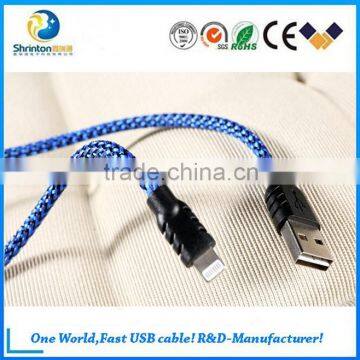 High purity oxygen-free copper core 100CM 2.1A sync data micro usb cable