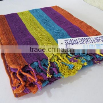 High quality cotton bath kikoy towel travel picnic throw beach wrap sarong wholesale