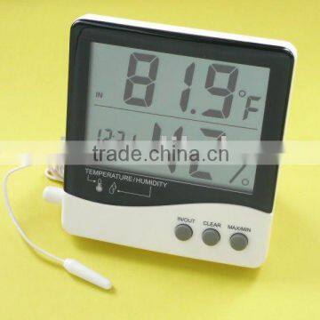 TC01C Digital In/Out Thermometer & Indoor Hygrometer with clock