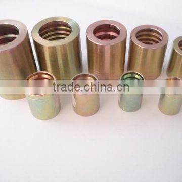 Cars and trucks hydraulic hose carbon steel threaded coupling