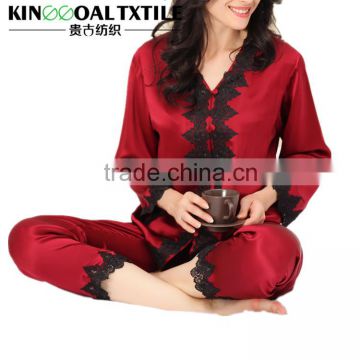 100% Pure Silk Pajama For Women Luxurious Sext Silk Sleepwear