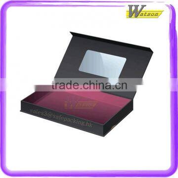 High Qaulity PVC Window rigid Cardboard Gift Box