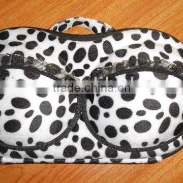 Leopart Print EVA Bra Travel Bag/case/box to Travelling for Ladies photo-4