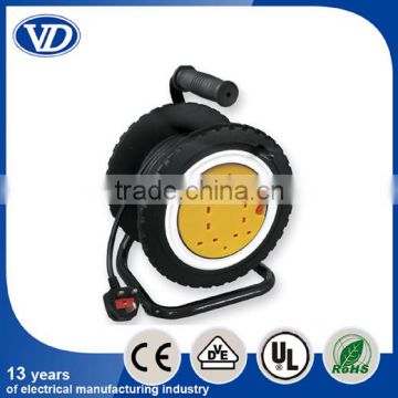 British type extension cable reel, cable reel socket VD-910A(25M) VD-910B(50M)