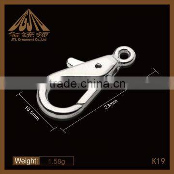 zinc alloy various color cool metal snap bag hook