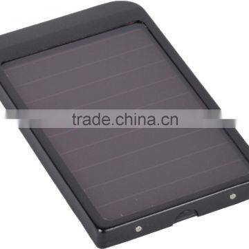 Solar charger for mobile phone Bottom price antique portable solar charger with led light