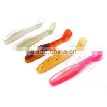 quality material BASF paddle tail soft fishing lure