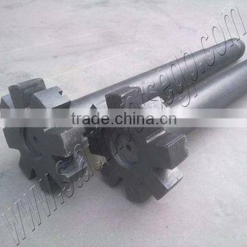 Long working life Degassing Unit Graphite Rotor and shaft
