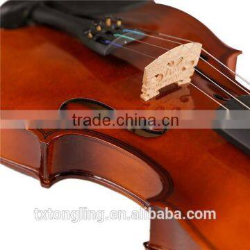 (TL-VP01B)Cheapest Plywood Violin Matte Color Plywood Violin Unvarnished Violin photo-6
