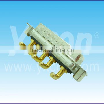 5pin 5W5 right angle male flashboard D-SUB connector