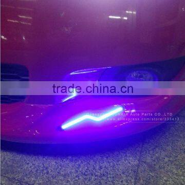 Super Bright Z Shape Cob Drl Led Fog Lamp Daytime Running Light photo-3