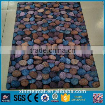 pebble stone floor mat,home decoration door mat, natural river door mat for decoration