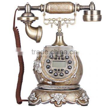 European antique wood telephone antique American home office complex Phone Alice