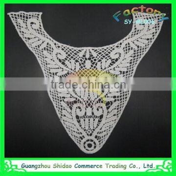 Fashion Machine Embroidery Lace Collars For Garment Accessory