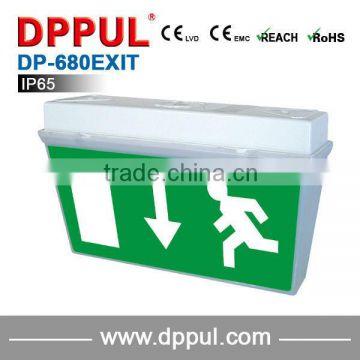 2016 Newest Rechargeable Emergency Exit sign LampDP680Exit