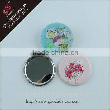 China  factory Wholesale hand mirrors Customized decorative girls hand mirrors