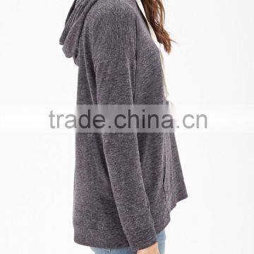 Spring Autumn Clothes Women Pullover Blank Hoodies Long Sleeve Without Zipper Lightweight Sweatshirt 100% Cotton Blouse Tops photo-3