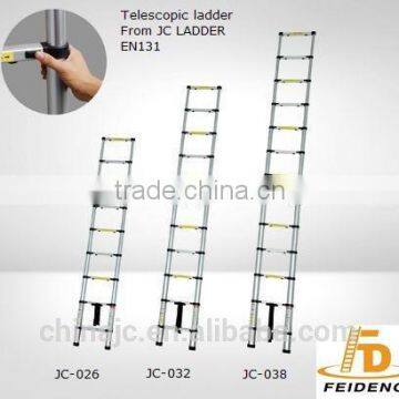 EN131 aluminum telescopic ladder