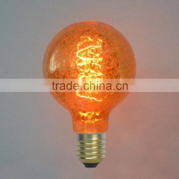 amber glass G250/G150/G125/G80 G95 vintage retor Edison style anique e27/E26 230v 110v UK US decorative-light bulb