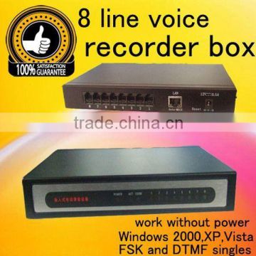 New 8 Line Voice Telephone Recorder/phone chip Recorder Voice Recording module