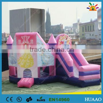 Commercial princess inflatable 5 in 1 combo