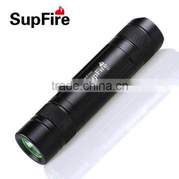 Rechargeable Supfire S7 Mini LED Flashlight Strong Light Torch Color black, rose and gold