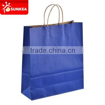 Custom logo brand name printed boutique luxury paper shopping bags