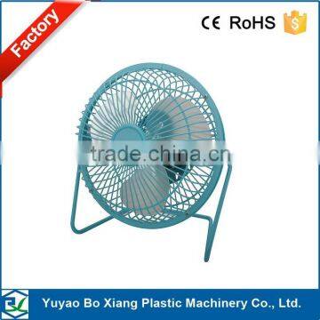 6 inch Hot new aluminium USB mini fan /bule tale fan with usb function