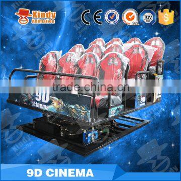 Low Investment Business High Resolution 9D Cinema Simulator Game Machine photo-2