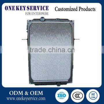 China manufacturer of customized made air-cooled plate &bar aluminum radiator core for trucks with with high heat transfer