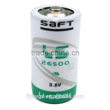 3.6V SAFT C LS 26500 LS26500 PRIMARY LITHIUM Li-SOCl2 CELL BATTERY PLC battery