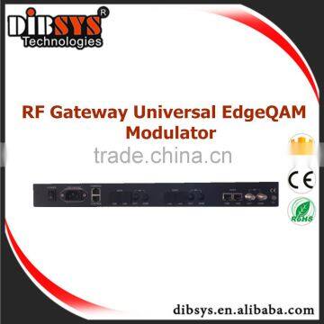 June.2016 promotion selling ultra low price,broadcast grade Cable tv GbE IP-Input Mux Scrambler Edge QAM modulator