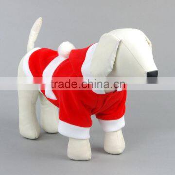 red hotsales pet application clothes merry christmas winter clothes pet dog clothes