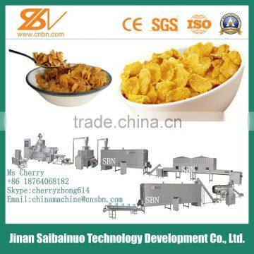 Puffed Corn Flakes Cereals Snacks Processing Machines