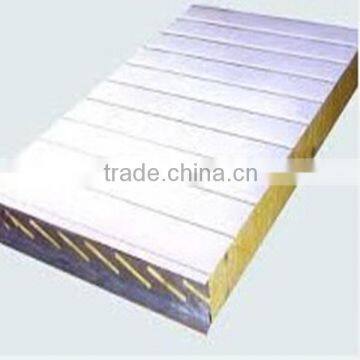 Best price thermal insulation rock wool sandwich panel