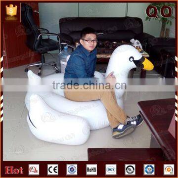 Fashional product swimming pool equipment inflatable water swan