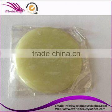 High quality!makeup tools green raw jade stone for eyelash extension