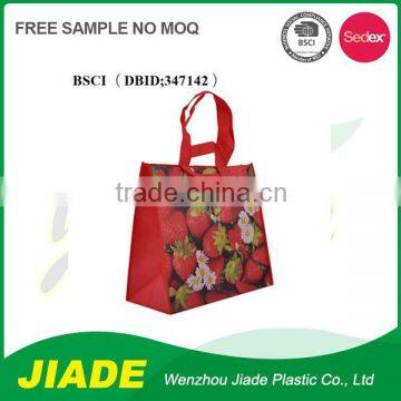 Pricture printing cheap woven recycled shopping bag/reusable hdpe plastic bag/shopping bag plastic bag