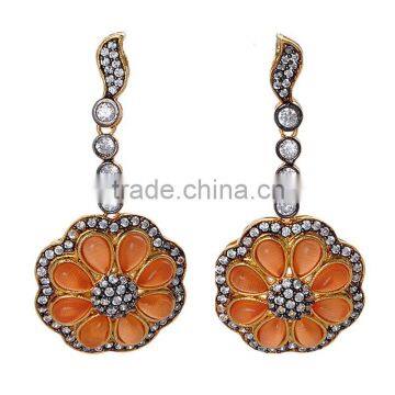 Latest Design Fancy Colorful CZ Stud Earrings ER-645-880