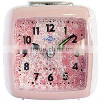Retro Plastic Table Alarm Clocktop Clock, Children's Alarm Clock and Nightlight photo-3