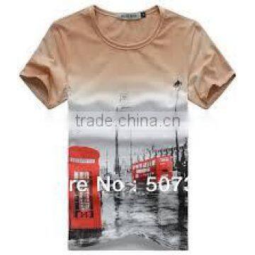 Printed men's summer T-shirts