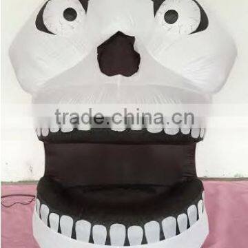 180CM Scary Inflatable Crossbones shape With Lighted For Halloween